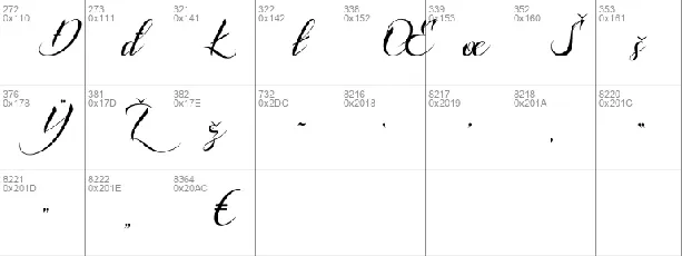 Carlotte font