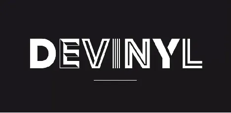 Devinyl font