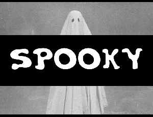 Spooky font