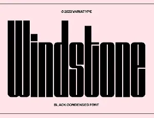 Windstone Display font