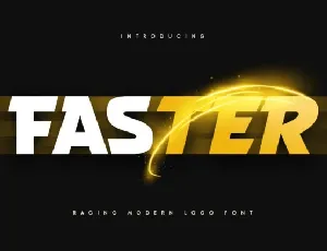 SS Faster font