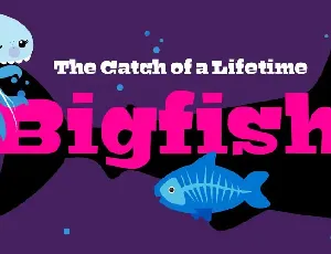 Bigfish font