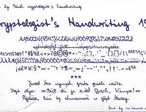 zai Cryptologist's Handwriting 1905 font