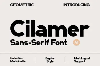 Cilamer font