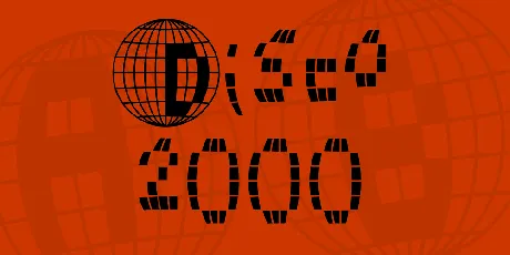 Disco 2000 font