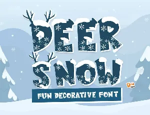 Deer Snow Regular font