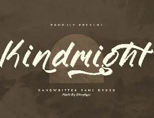 Kindmight font