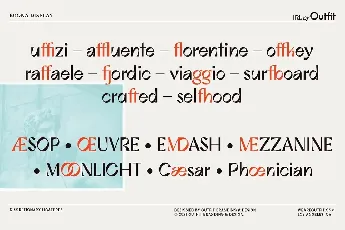 Buona Display Family font