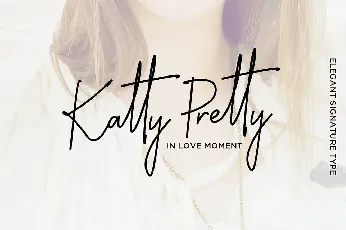 Katty Pretty Script font