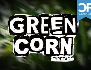 CF Green Corn font