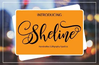 Sheline font