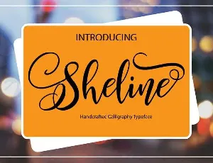 Sheline font