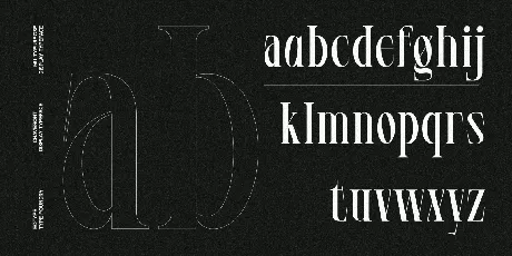 Chaveront Typeface font