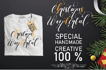 Wonderful Christmas font