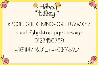 Honey Beezy font