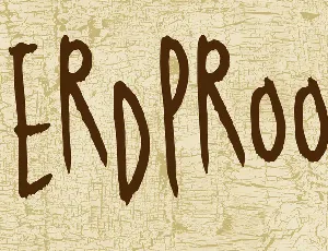 Nerdproof font