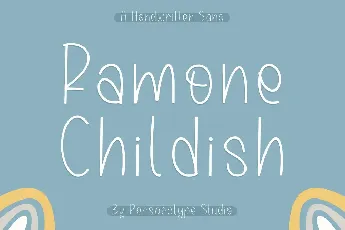 Ramone Childish font