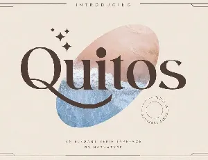 Quitos font