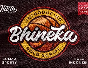 Bhineka font