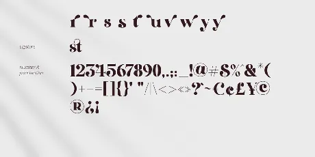 Bavista Soulare font