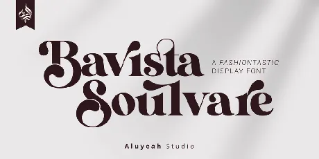 Bavista Soulare font