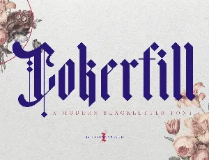 Cokerfill font