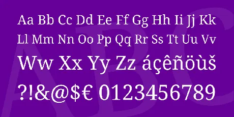 Avrile Serif font