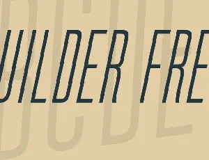 Guilder Free font