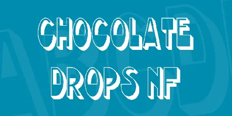 Chocolate Drops NF font