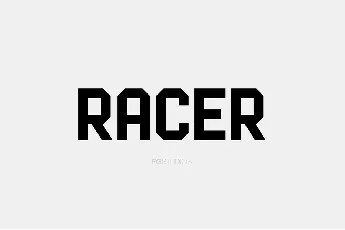 Racer font