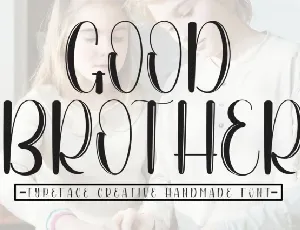 Good Brother Script font