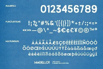 Magellot Demo font