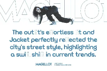 Magellot Demo font