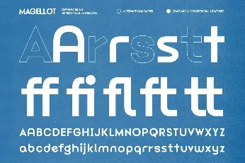 Magellot Demo font