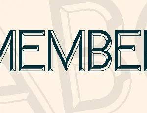 Member font