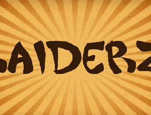 Raiderz font