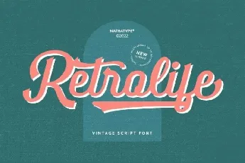 Retrolife font