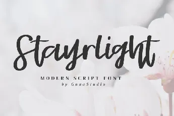 Stayrlight Script font