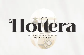 Hottera font