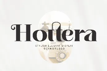 Hottera font