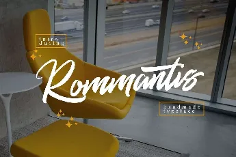 Rommantis font