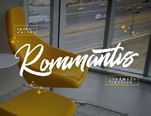 Rommantis font