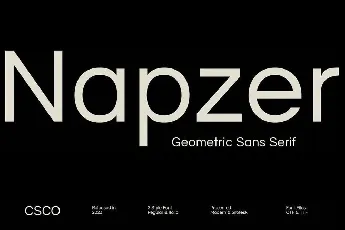 Napzer font