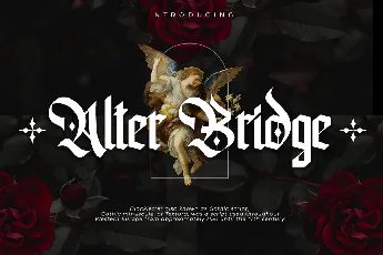 Alter Bridge font