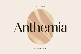 Anthemia font