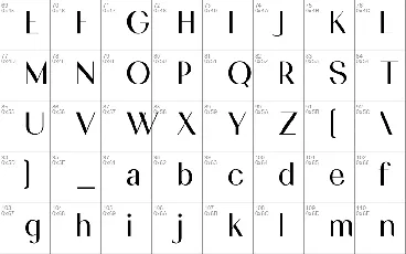 Anthemia font