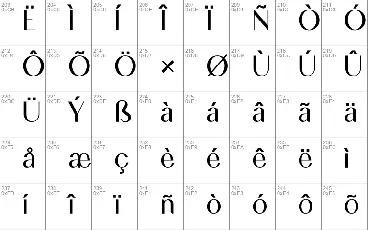 Anthemia font