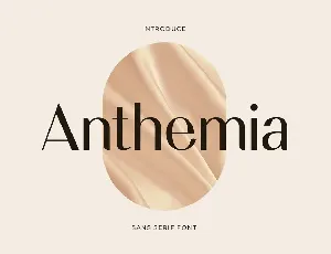 Anthemia font