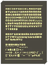 Banana Brick font