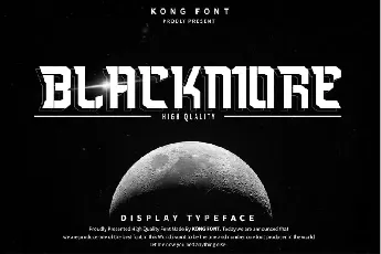 Blackmore Display font